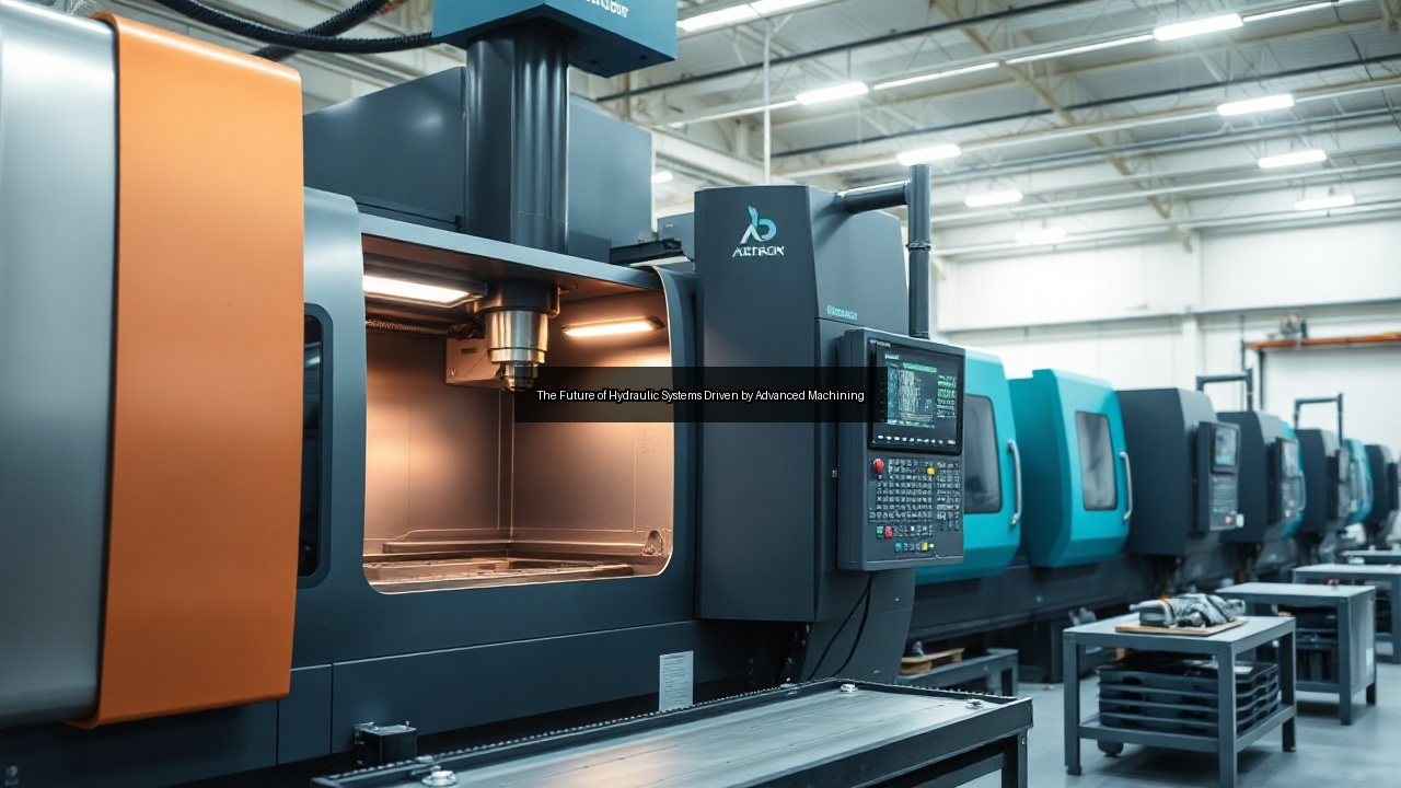 efficiency machined parts cnc machining hydraulic quality assurance